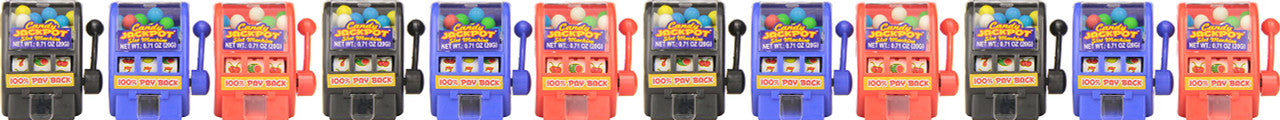 Kidsmania Candy Jackpot Slot Machine Candy Dispenser, 20g/0.7oz., (12ct)