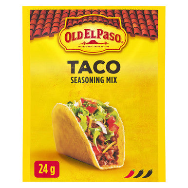 Old El Paso Taco Seasoning Mix, 24g/1oz., {Imported from Canada}