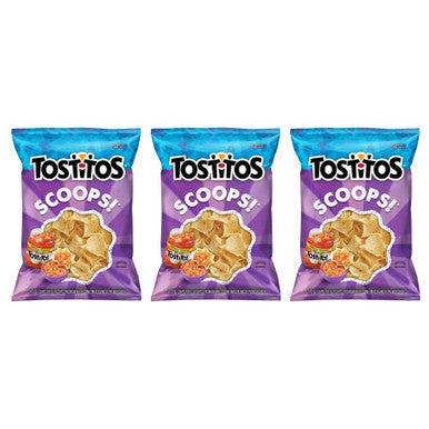 Tostitos Scoops! Tortilla Chips 215g/7.5oz, 3-Pack {Imported from Canada}