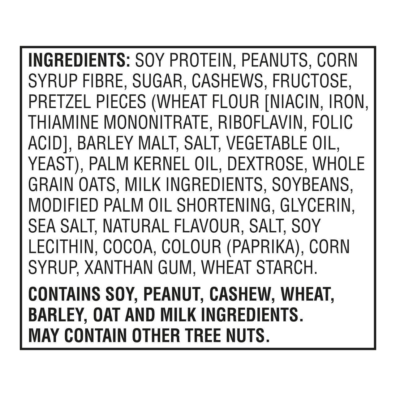 Kellogg's Special K Protein Bars Cashew Caramel Pretzel, 4ct, 144g/5.1 oz {Imported from Canada}