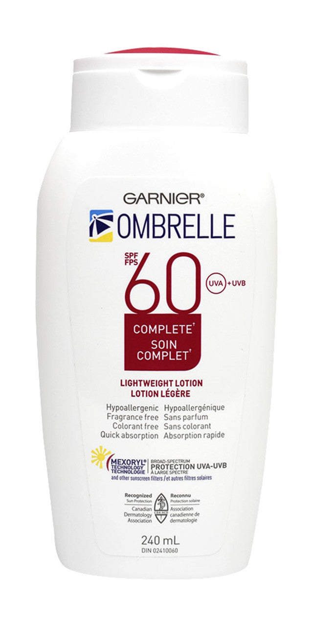 Ombrelle Sunscreen SPF60 w/ MEXORYL LARGE 8 oz / 240 mL