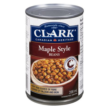 Clark Maple Style Beans 398ml/13.4oz {Imported from Canada}