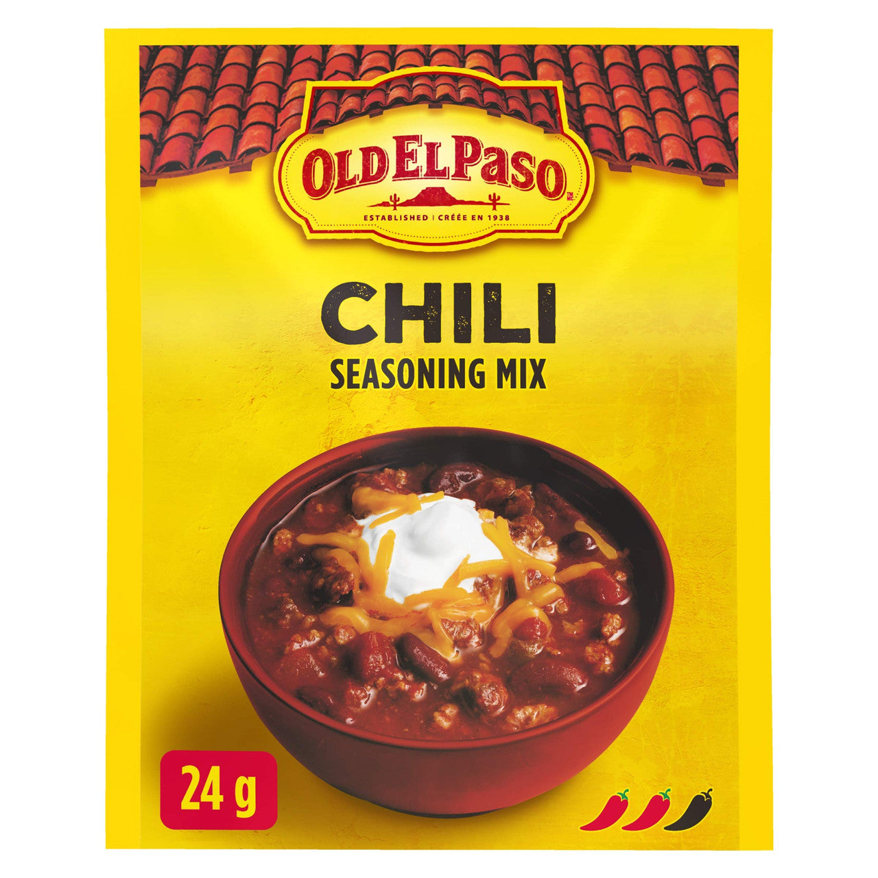 Old El Paso, Chili Seasoning Mix, 24g/0.8oz., {Imported from Canada}