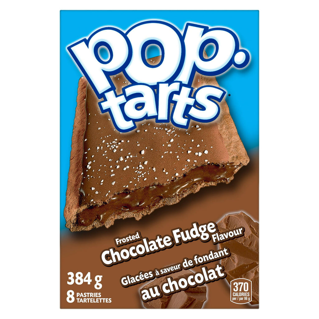 Kellogg's Pop-Tarts, Frosted Chocolate Fudge Flavored, 8 pastries, 384g/13.5 oz.