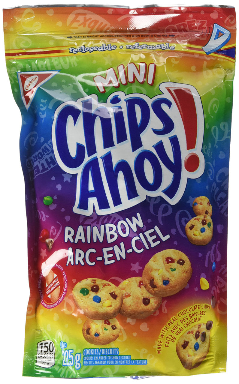 Chips Ahoy! Mini Rainbow 225g/7.93oz (Pack of 2) {Imported from Canada}