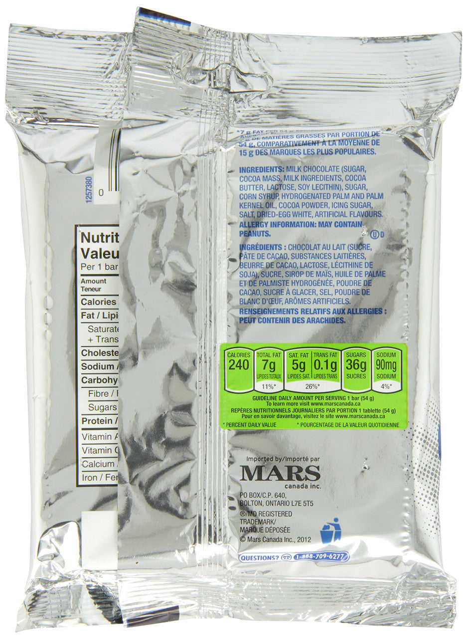 Mars 3 Musketeers Chocolate (4pk) 216g/7.61oz {Imported from Canada}