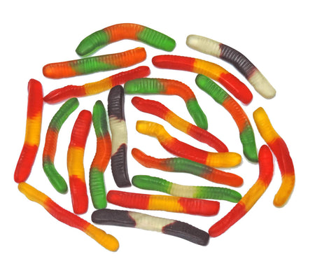 Lady Sarah, Gummy Worms, Assorted Flavours, 150g/5.3oz., {Imported from Canada}
