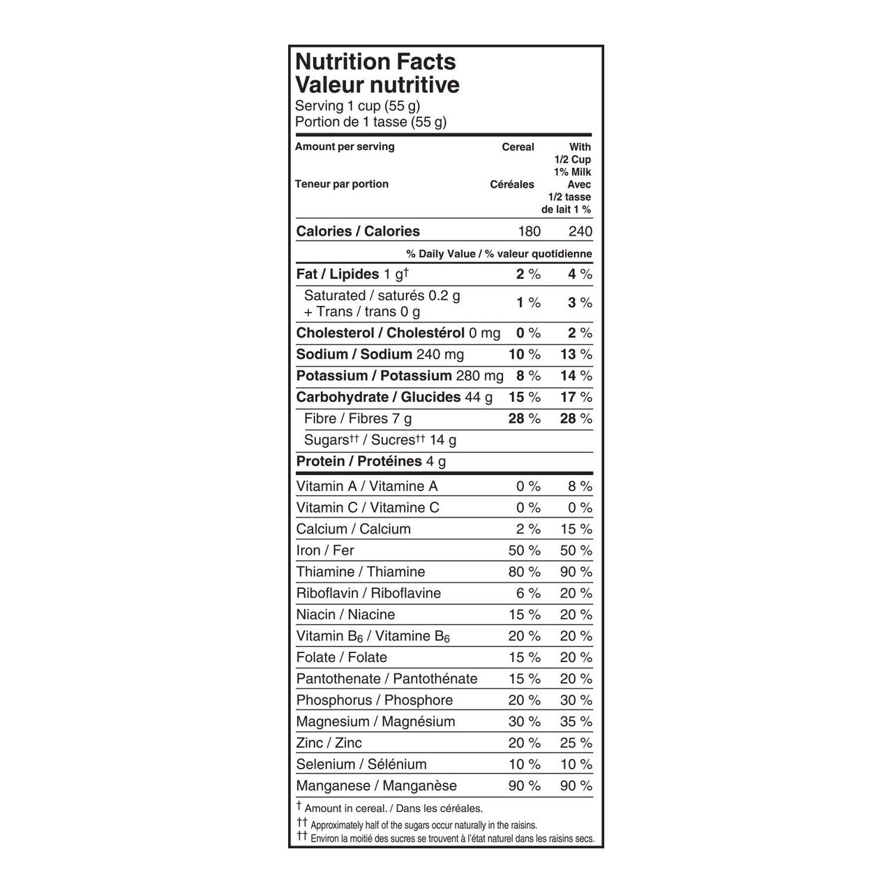 Kellogg's, Two Scoops, Raisin Bran Cereal, 1150g/40.6 oz., {Imported ...