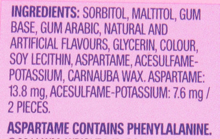 Excel Sugar-Free Gum, Bubblemint, 12-Count, (Imported from Canada)