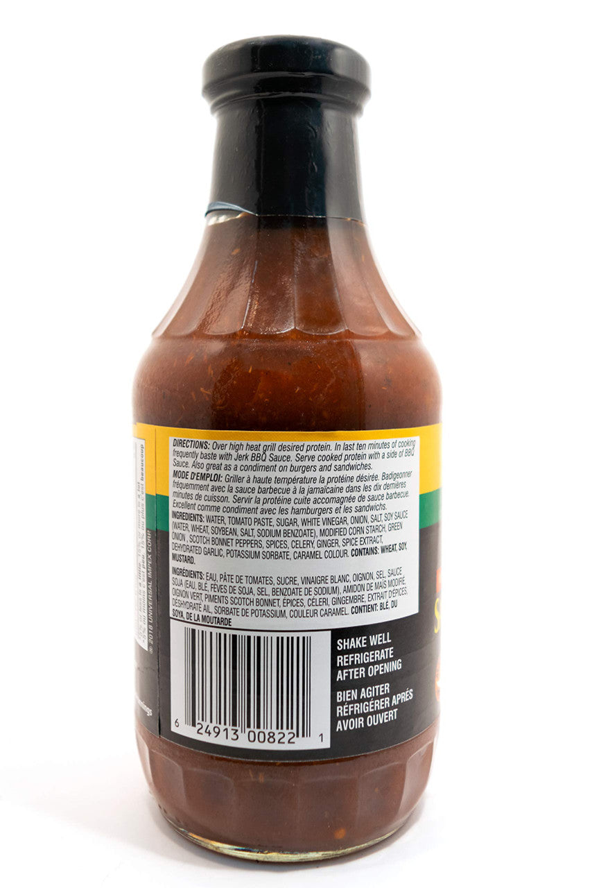 Cool Runnings Jerk BBQ Sauce, 465ml/15.7 oz., {Imported from Canada}