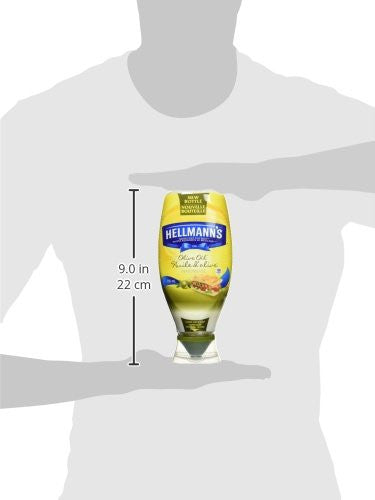 Hellmann's Mayonnaise, Olive Oil, 750 ml/25.4 fl. oz., {Imported from Canada}