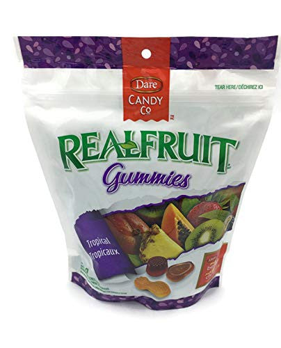 Dare Realfruit Gluten Free Gummies Variety Pack, 1 Fruit Medley 350g, 1 Superfruits 350g, and 1 Tropical 350g