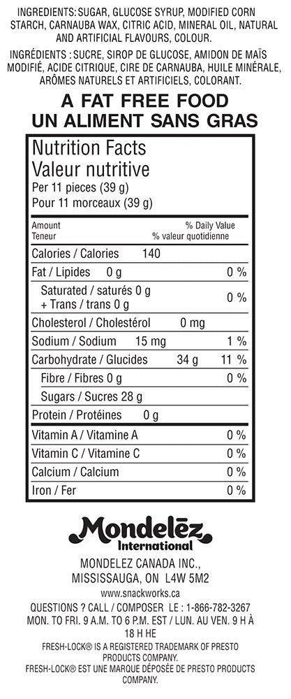 Maynards Swedish Berries Candy, 355g/12.5oz., {Imported from Canada}