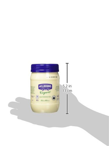 HELLMANN'S Organic Mayonnaise, 443ml/14.97oz  {Imported from Canada}