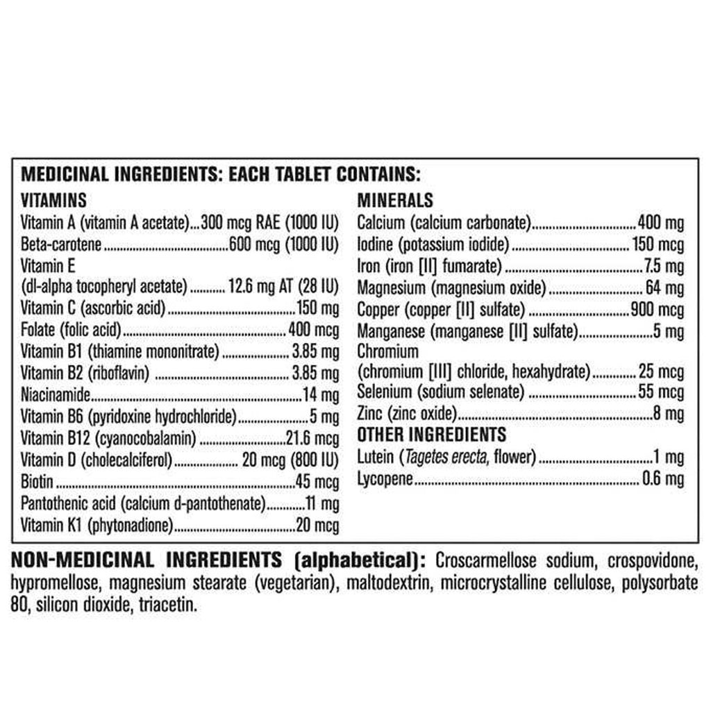 Kirkland Signature Women Multivitamin, 365 Tablets {Imported from Canada}