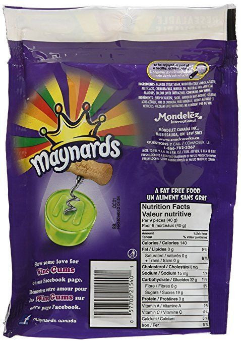 Maynard's Wine Gums 315g/ 11.1oz {Imported from Canada}