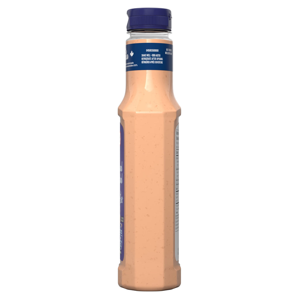 Kraft Thousand Island Dressing 425ml/14.4 oz., Bottle, side of bottle