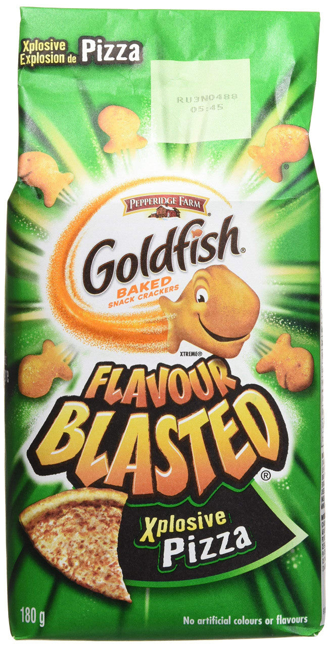 Pepperidge Farm Goldfish Flavour Blasted Xplosive Pizza, 180g/6.34oz, 3-Pack {Imported from Canada}