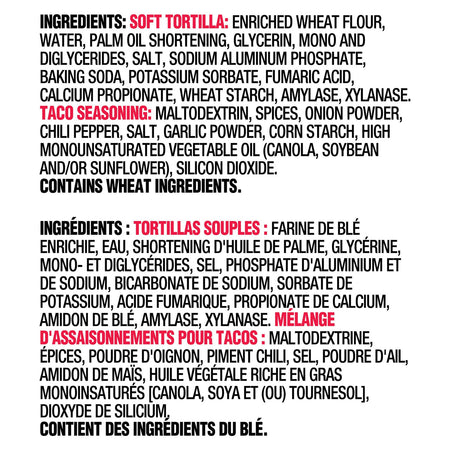 Old El Paso Tacos For Two Hard Taco Dinner Kit, 155g/5.5 oz., {Imported from Canada}