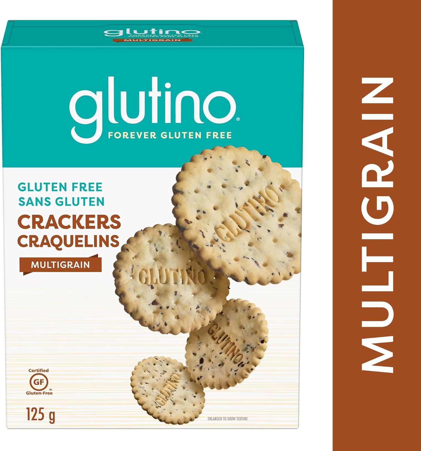 Glutino Gluten Free Multigrain Crackers, 125g/4.4 oz.
