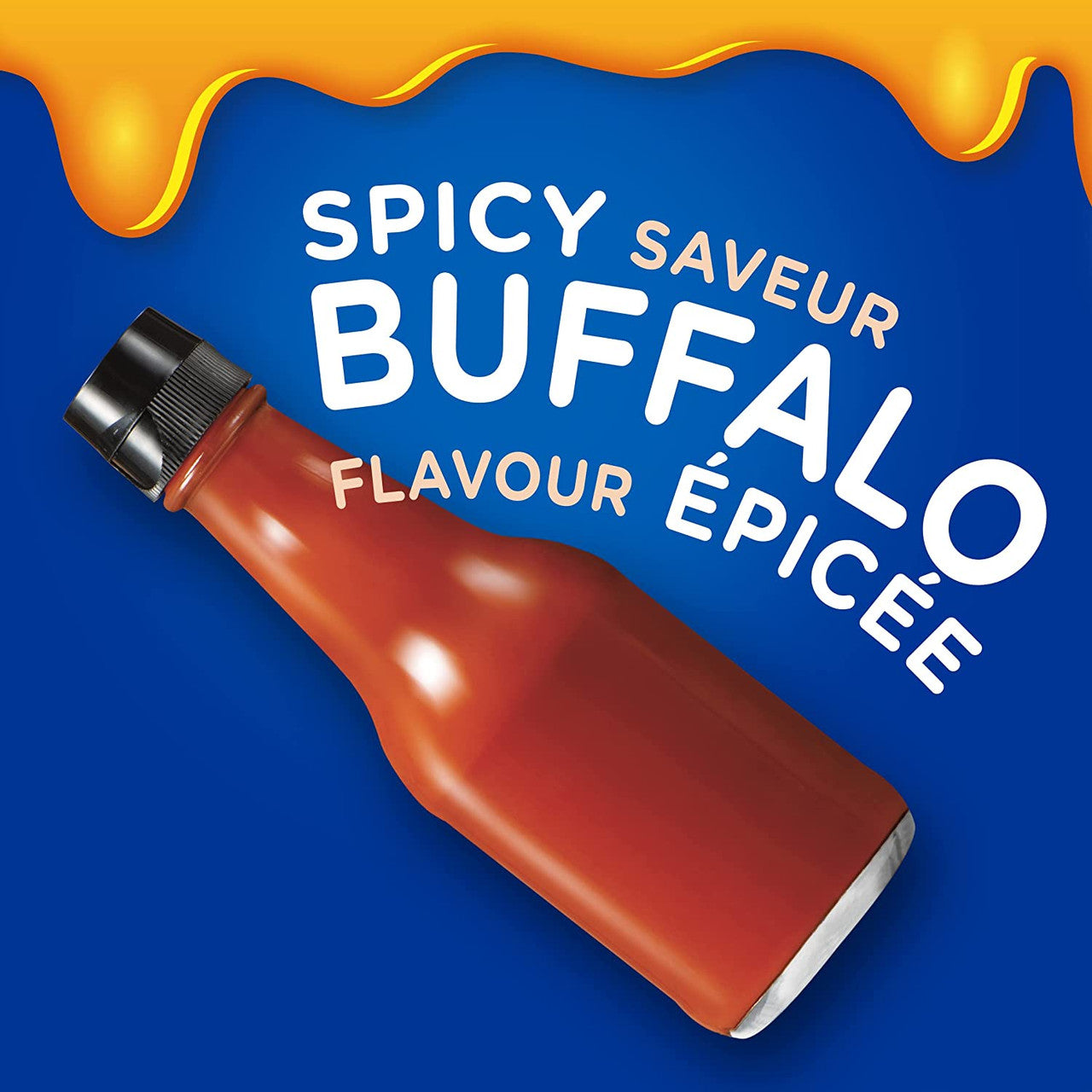 KD Kraft Dinner Spicy Buffalo Flavor Snack Cups, 58g/2 oz. 1 Cup (Imported from Canada)