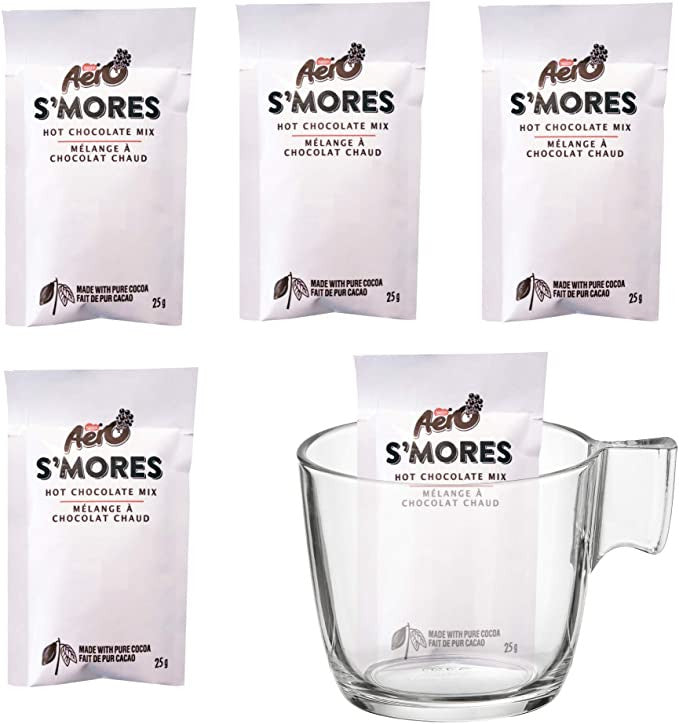 Carnation Hot Chocolate, Aero S'mores (7ct x 25g) sachets, {Imported from Canada}