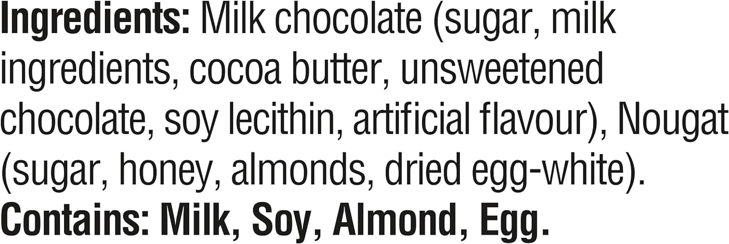 Toblerone Swiss Milk Chocolate With Honey & Almond Nougat, 360g/12.6 oz