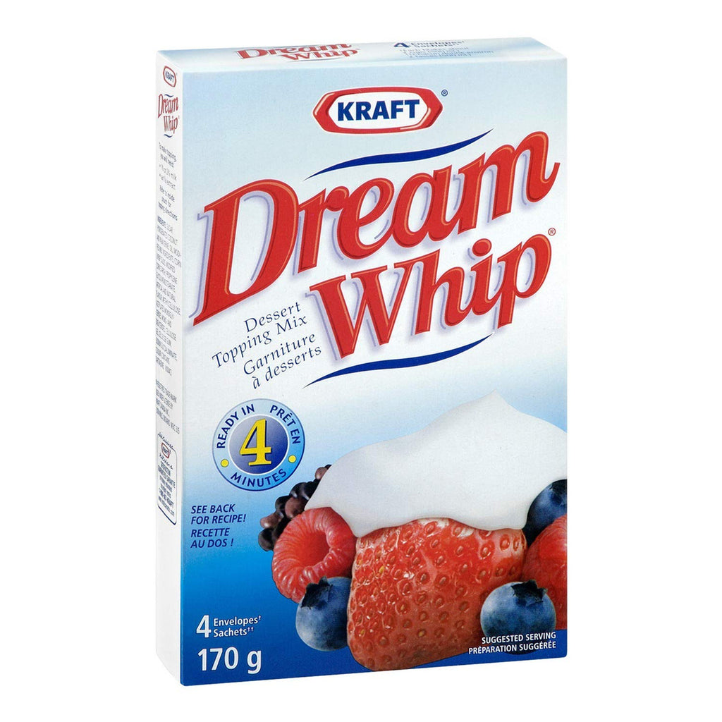 Dream Whip Dessert Topping Mix, 170g/6oz., {Imported from Canada}