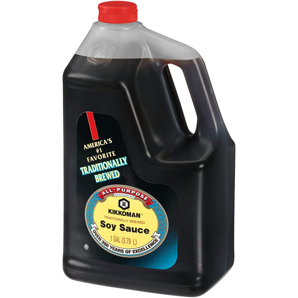 Kikkoman Traditionally Brewed Soy Sauce, 3.79L/1 Gal., Jug {Imported from Canada}