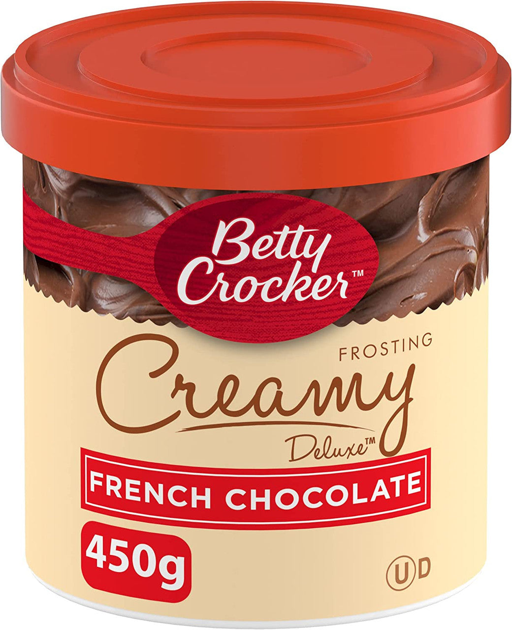 Betty Crocker Gluten Free Creamy Deluxe French Chocolate Frosting, 450g/15.75 oz. Jar {Imported from Canada}