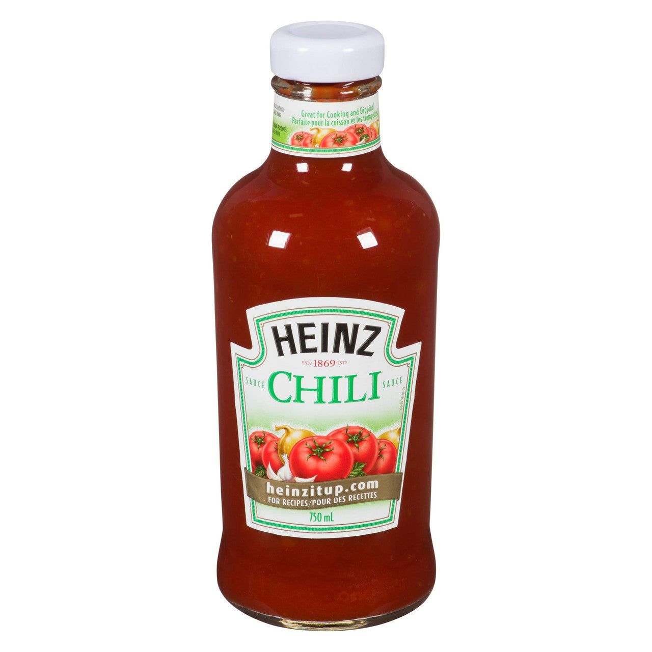 Heinz Chili Sauce, 750mL/25.4 fl. oz., (Pack of 12) {Imported from Canada}