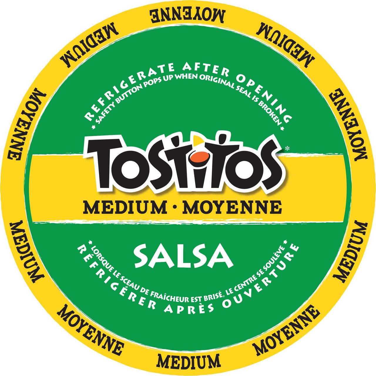 Tostitos Medium Salsa Dip, 418ml/14.1 oz., {Imported from Canada]