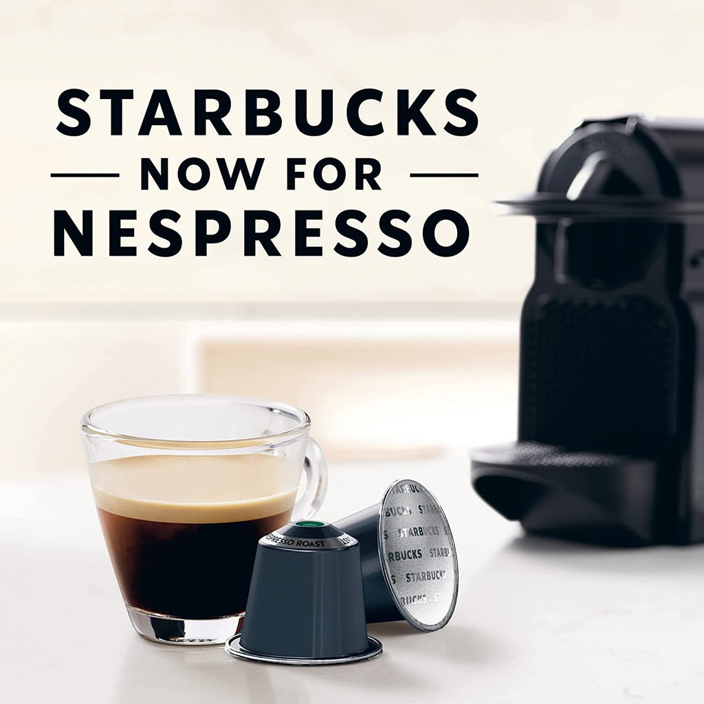 Starbucks Espresso Roast Coffee, Capsules for Nespresso Vertuo, 10 count, 68g/2.4 oz. Box {Imported from Canada}