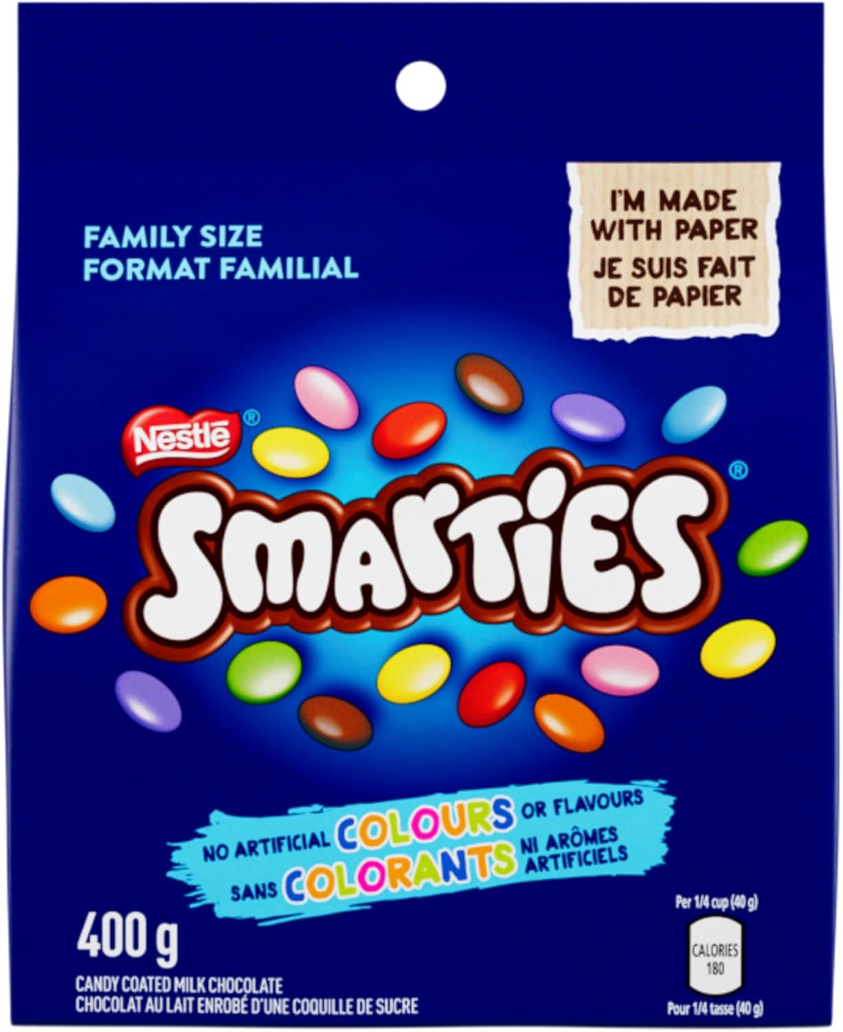 Nestle Smarties  Pop'N Pour Sharing Bag, 400g/14.1 oz
