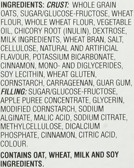 Kellogg's Nutri Grain Cereal Bars Apple Cinnamon, 8 Bars, 295g/10.4 oz., {Imported from Canada}