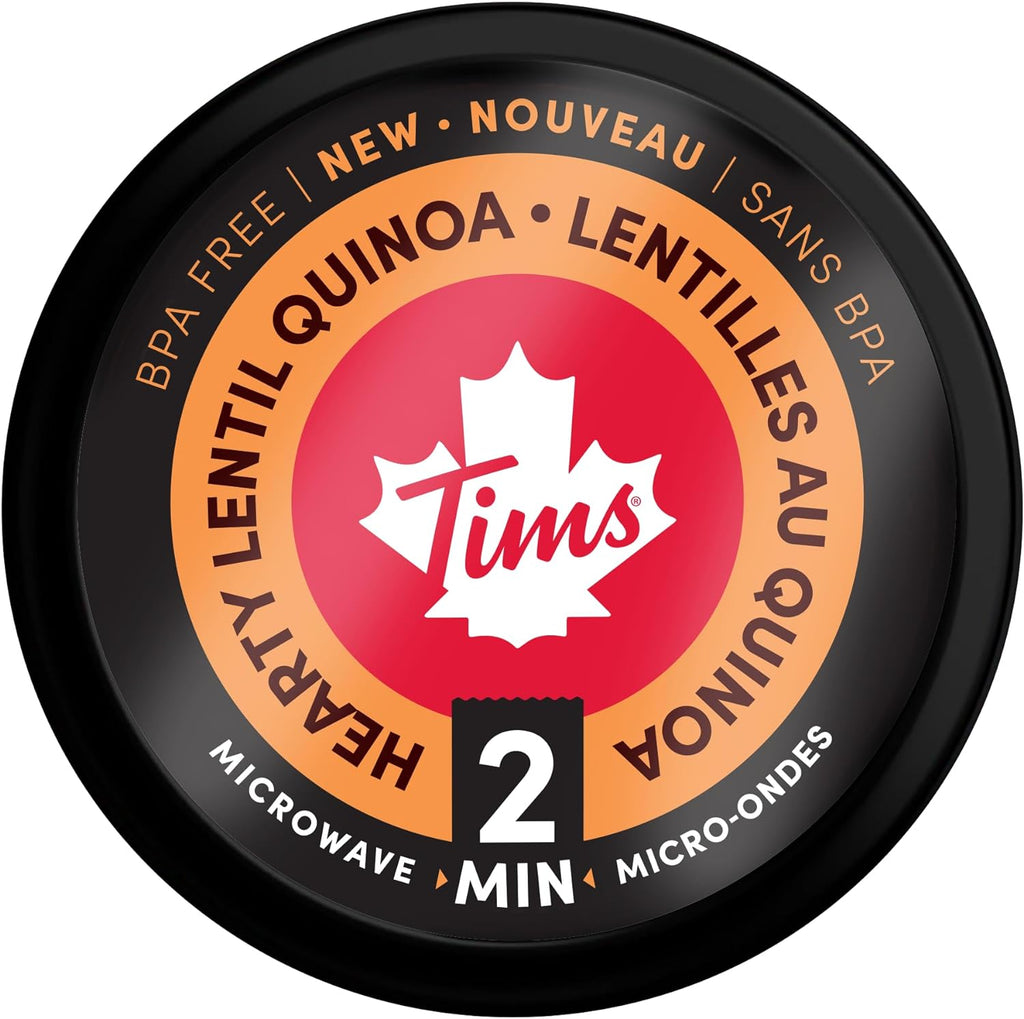 Tim Hortons Hearty Lentil Quinoa Soup, 400ml/14 fl oz. Can