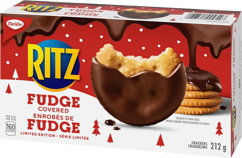 Christie Ritz Fudge Covered Crackers, 212g/7.4 oz