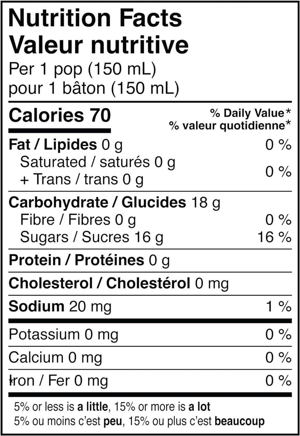 Crush Soda Giant Freeze Pops, 27 x 150ml/5.25 fl. oz. Bars