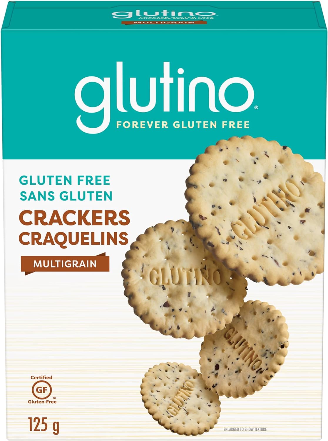 Glutino Gluten Free Multigrain Crackers, 125g/4.4 oz.