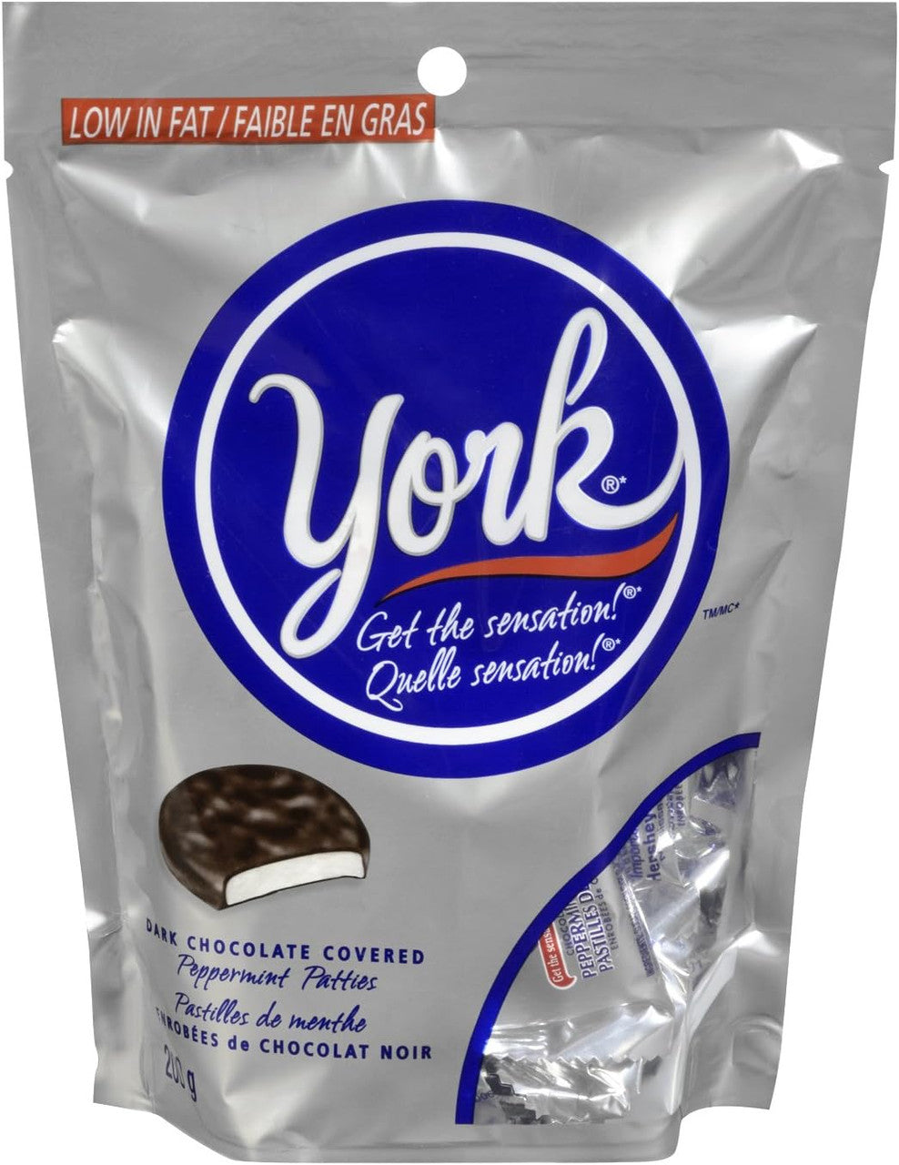 York Peppermint Pattie Miniatures, 200g/7.05oz., (3 pack) {Imported from Canada}
