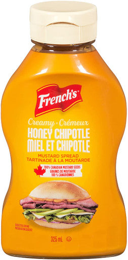 French's, Creamy Honey Chipotle Mustard, 325ml/11 fl. oz., {Imported from Canada}