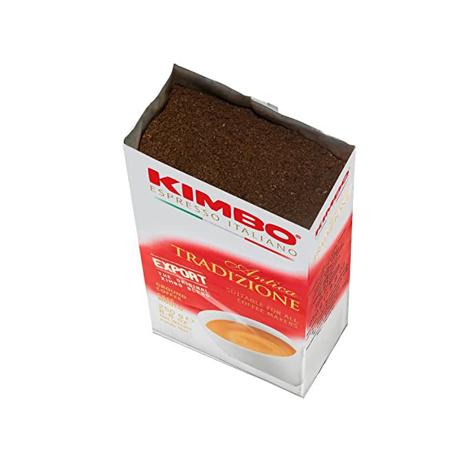 Kimbo Antica Tradizione Espresso Italiano, ground coffee, 250g/8.8 oz. {Imported from Canada}