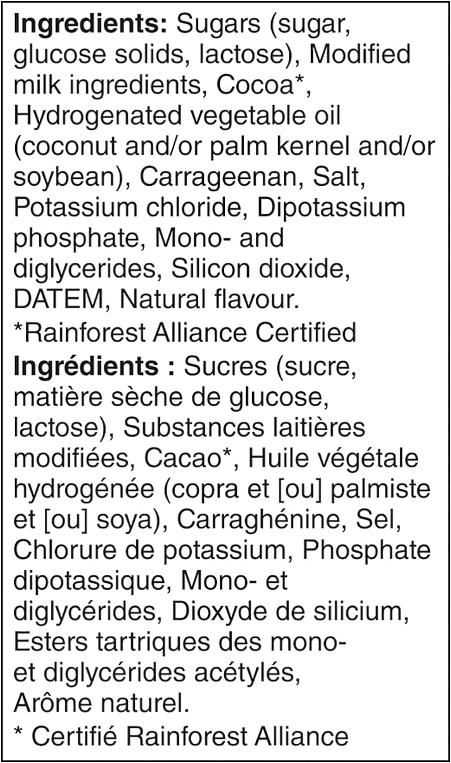 Nestle Carnation Frozen Hot Chocolate Mix, 450g/15.7 oz