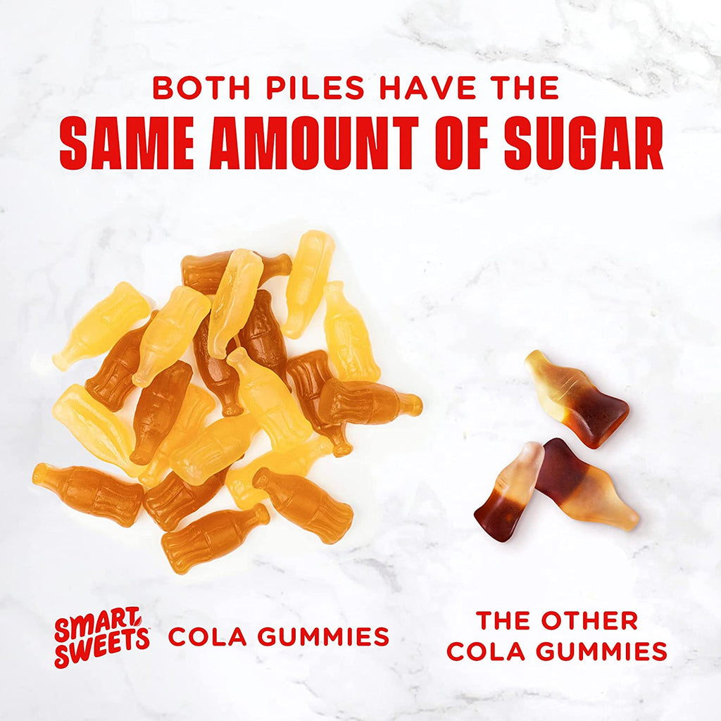 Smart Sweet Cola Gummies, 50g/1.75 oz. Bag {Imported from Canada}