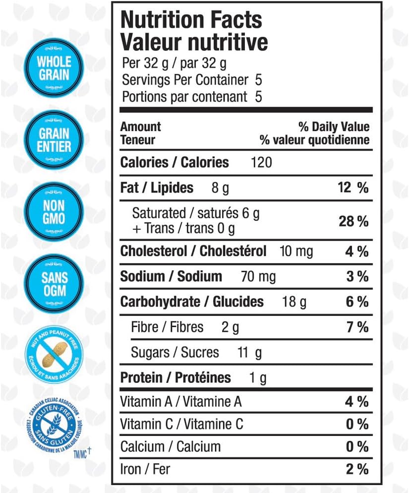 Joseph's Original Nutless Clusters, 160g/5.6 oz