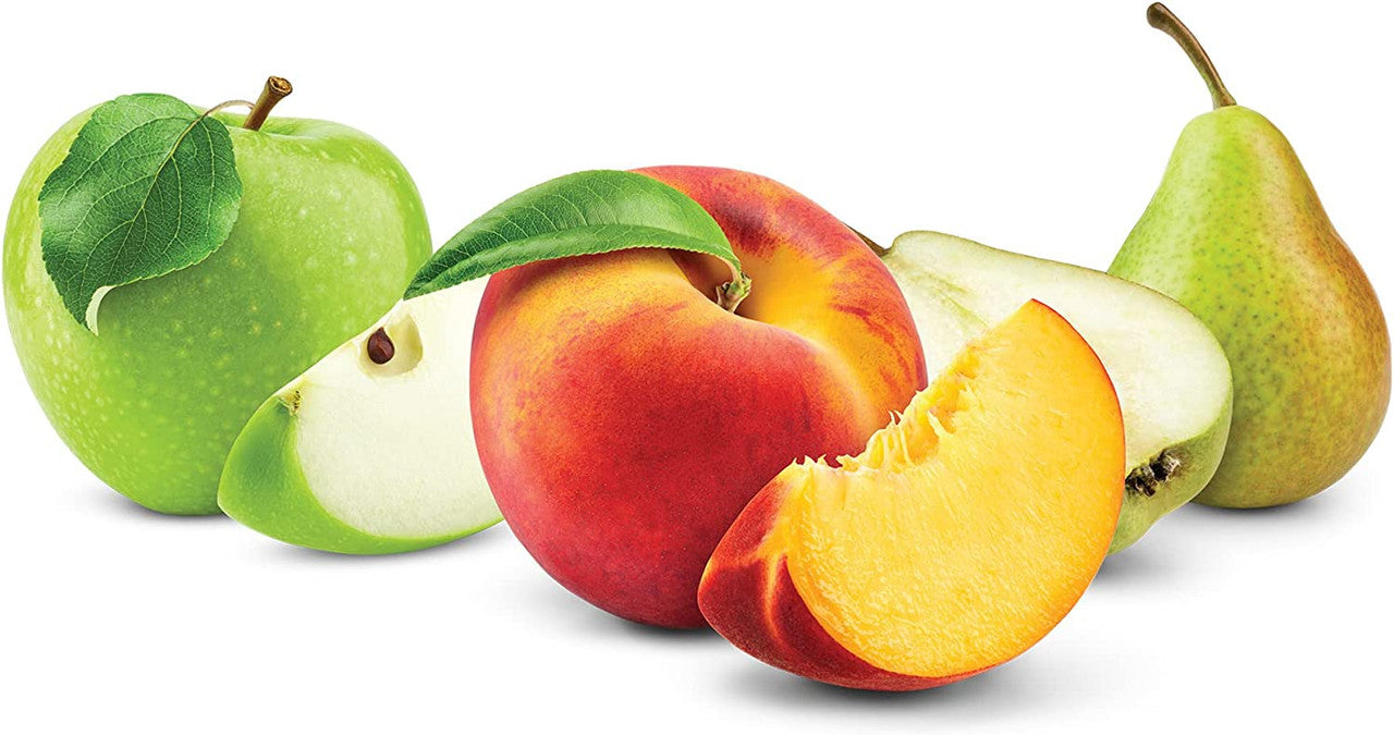 Twizzlers Press'd Fruit Gummies, Green Apple, Pear, & Peach Flavors, 100g/3.5 oz., Bag {Imported from Canada}