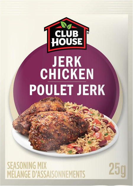 Club House Jerk Chicken Seasoning Mix 25g - Jamaican Spice Blend
