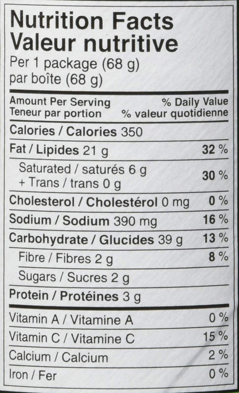 Pringles Sour Cream & Onion Potato Chips, 68g/2.4oz, (12 Pack) (Imported from Canada)