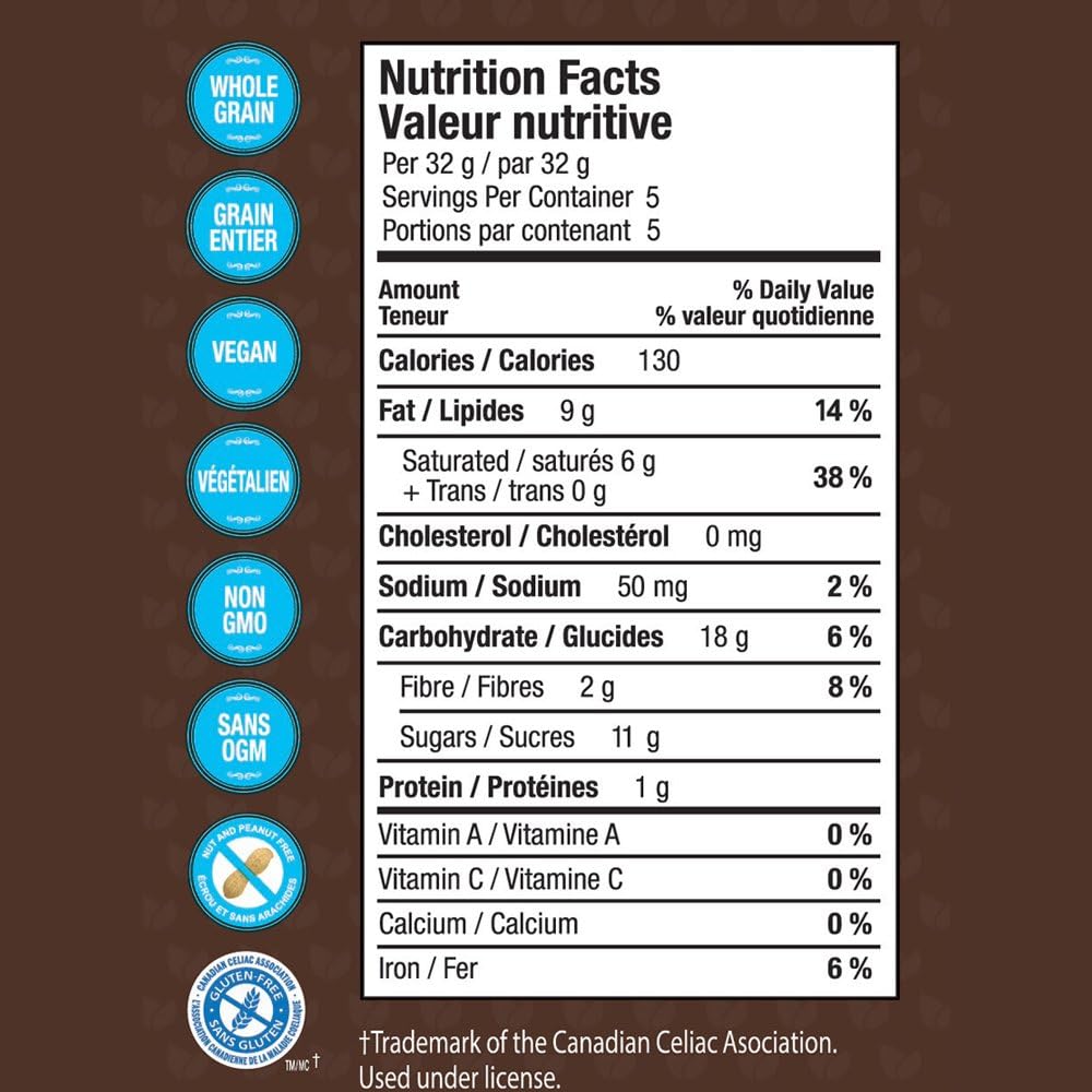 Joseph's Chocolate Nutless Clusters, 160g/5.6 oz. Bag