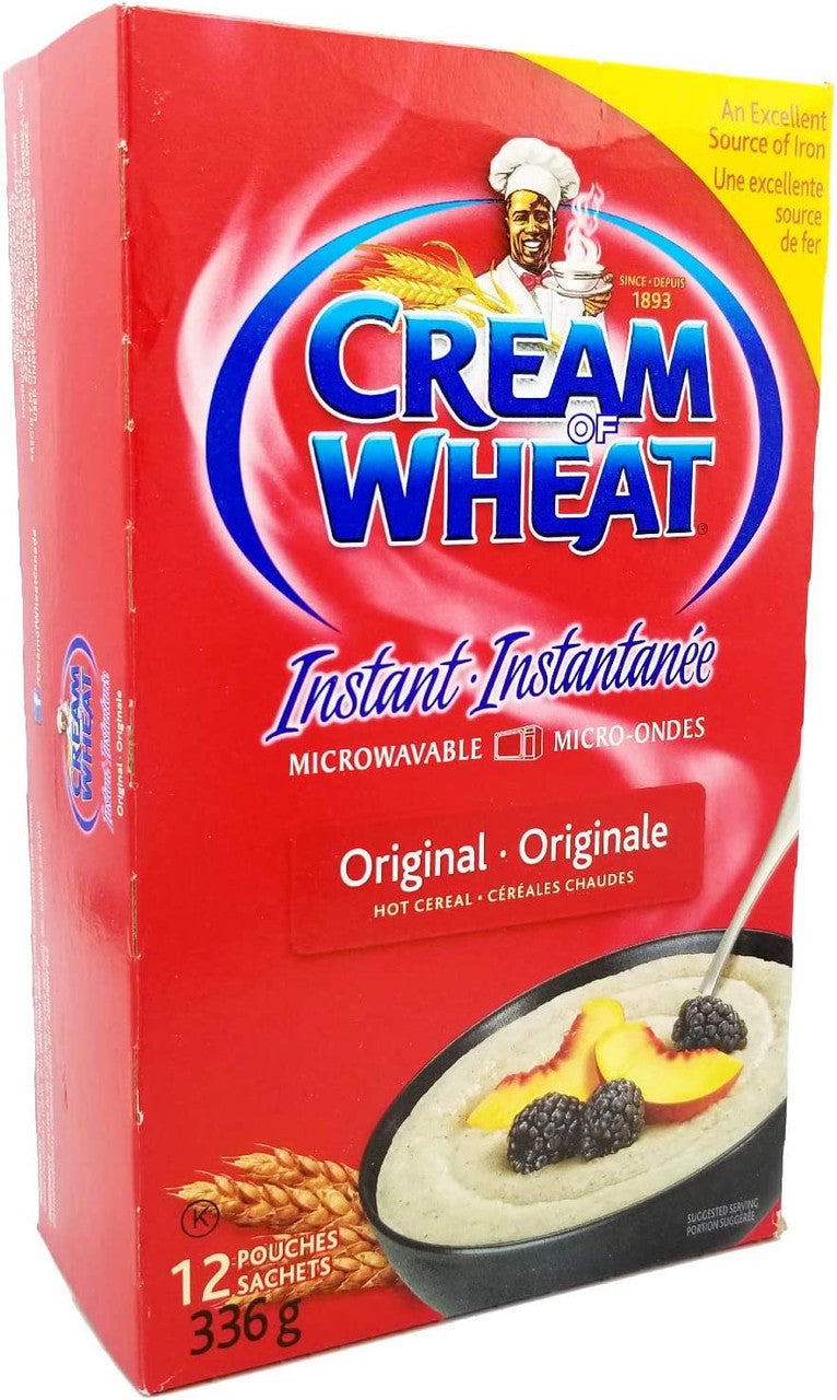 Cream of Wheat Instant Original Hot Cereal, 336g/11.7 oz. Box {Imported from Canada}